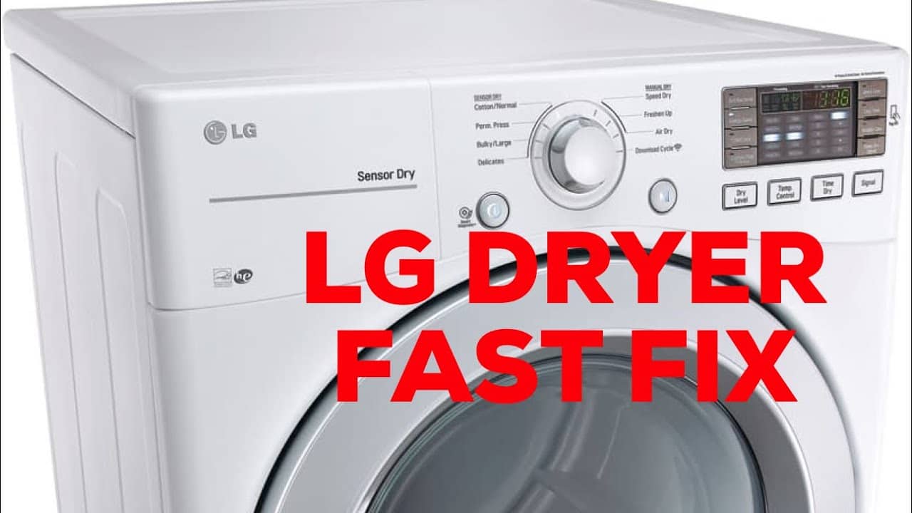 LG Dryer Not Heating: 8 Easy Ways to Fix It Now