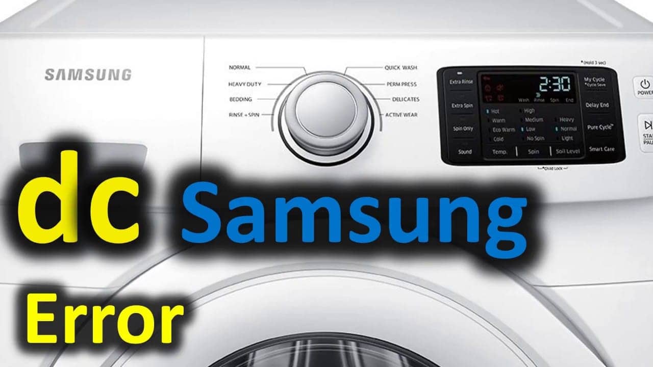 Samsung Washer DC Code: Causes & 7 Ways To Fix It Now
