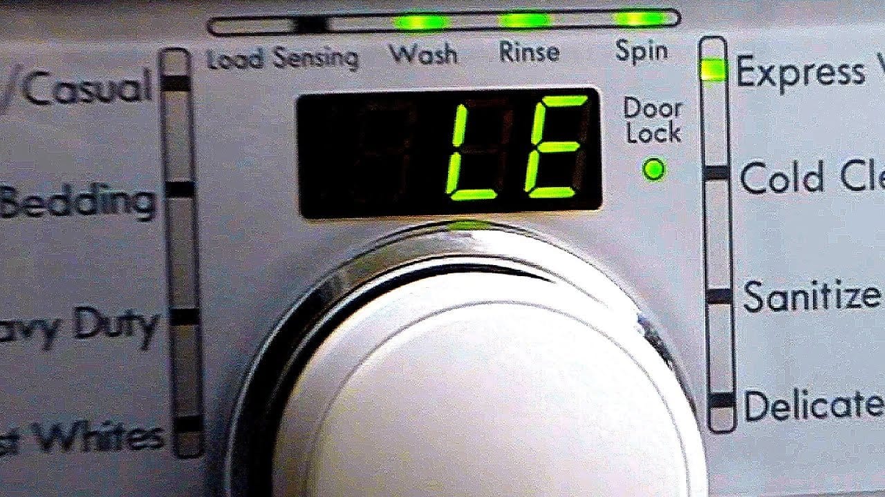 Kenmore Washer LE Code: Causes & 7 Ways To Fix It Now