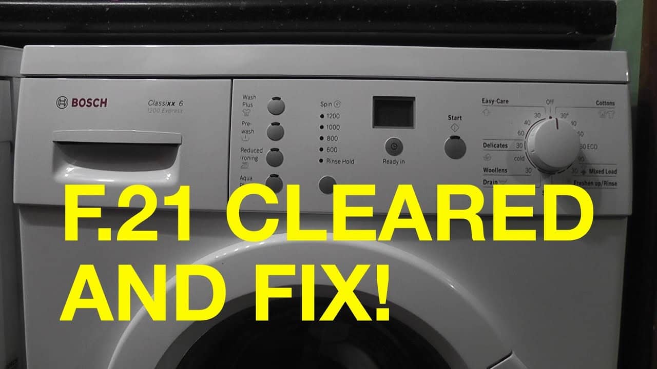 Maytag Washer Code F21: Causes & 6 Ways To Fix It Now