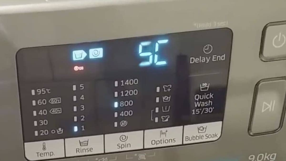 Samsung Washer SC Code: Causes & 7 Ways To Fix It Now