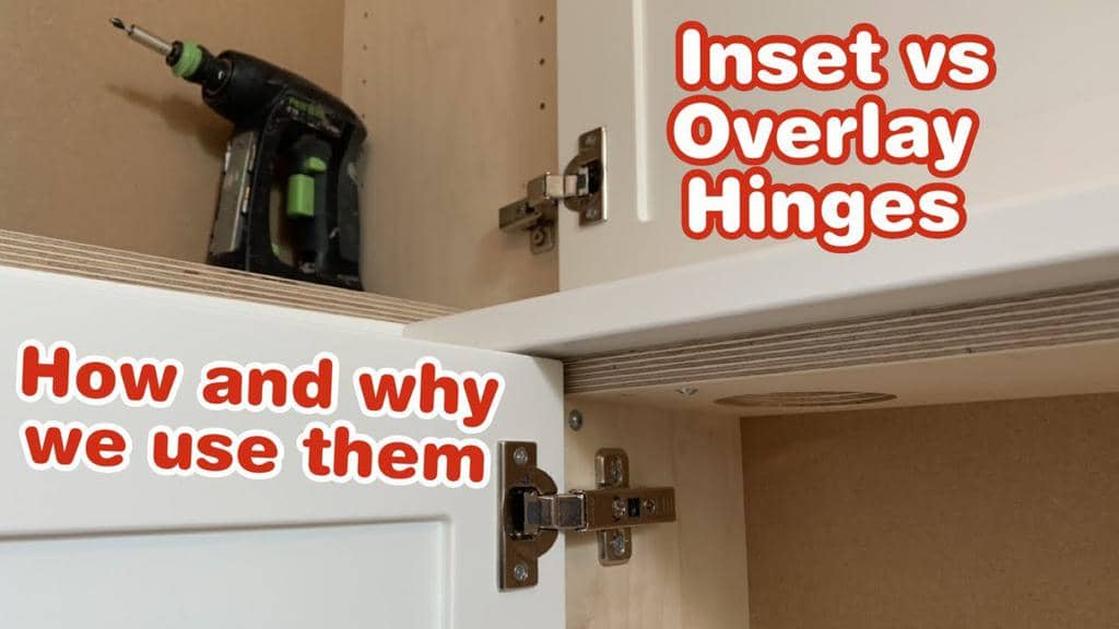Inset VS Overlay Hinges: 3 Differences You Need To Know Now