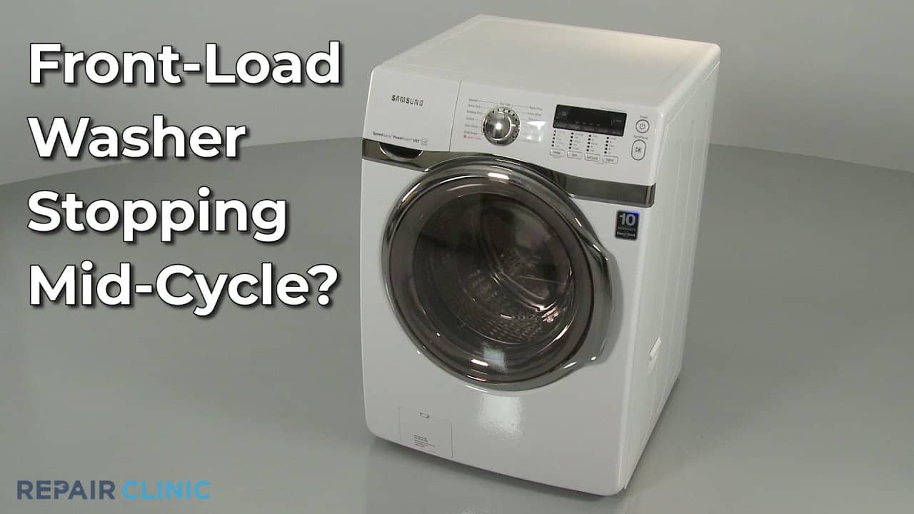 Samsung Washer Stopped Mid-Cycle: 12 Easy Ways To Fix It Now